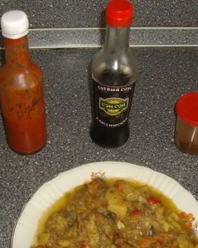 Овощное рагу с говядиной