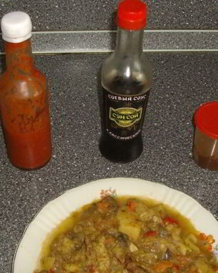 Овощное рагу с говядиной