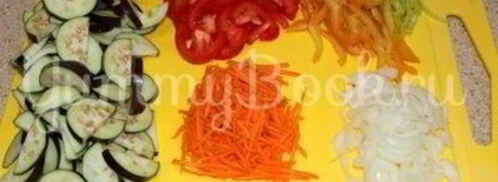 овощное рагу с грибами. Шаг 2