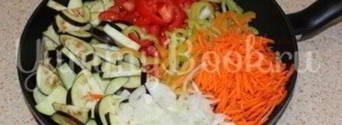 овощное рагу с грибами. Шаг 3