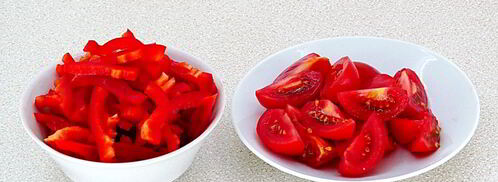 овощное рагу с курицей в мультиварке. Шаг 2