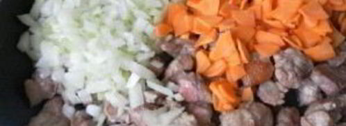 овощное рагу со свининой и кабачками. Шаг 2