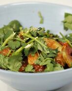 Пряное овощное рагу с кабачками