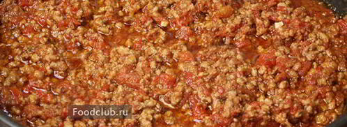 рагу болоньезе — макароны по-флотски. Шаг 10