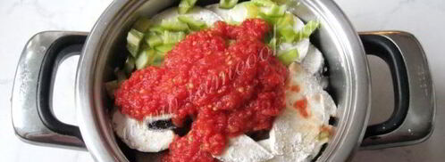 рагу из баклажанов и кабачков. Шаг 9