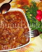 Рагу из баранины и овощей