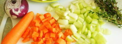 рагу из баранины с зернами граната и картофельным гарниром. Шаг 2