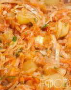 Рагу из капусты с кабачками