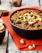 Рагу из мяса ягненка со шпинатом