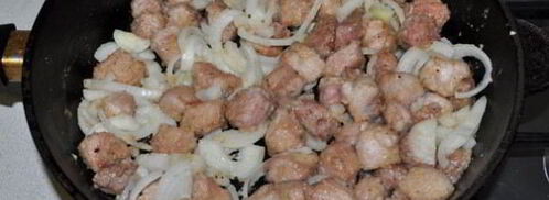 рагу из свинины с тушеной капустой. Шаг 4