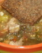 Рагу овощное с телятиной