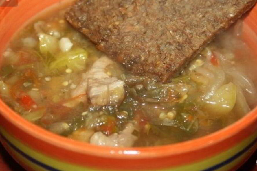 Рецепт рагу овощного с телятиной