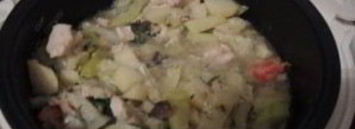 рагу с грибами в мультиварке. Шаг 5