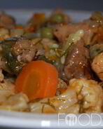 Рагу с мясом в мультиварке