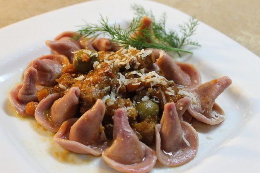 Рецепт шляп разбойников с мясным рагу