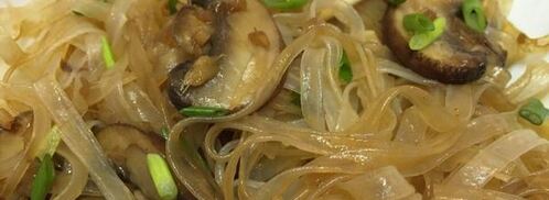 рисовая лапша с грибами по-тайски. Шаг 10