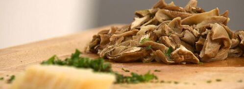 грибное ризотто со шпинатом. Шаг 4