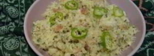 насыщенное ризотто с морским окунем и сливками. Шаг 6