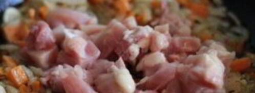 ризотто классический с мясом. Шаг 2