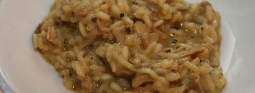 ризотто с белыми грибами и апельсинами. Шаг 12