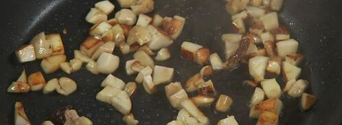 ризотто с белыми грибами. Шаг 3