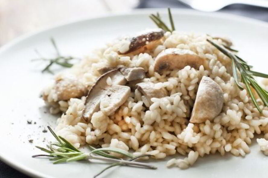 Рецепт ризотто с грибами