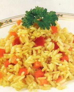 Ризотто с красным перцем