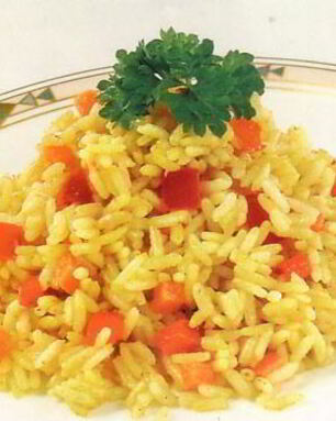 Ризотто с красным перцем