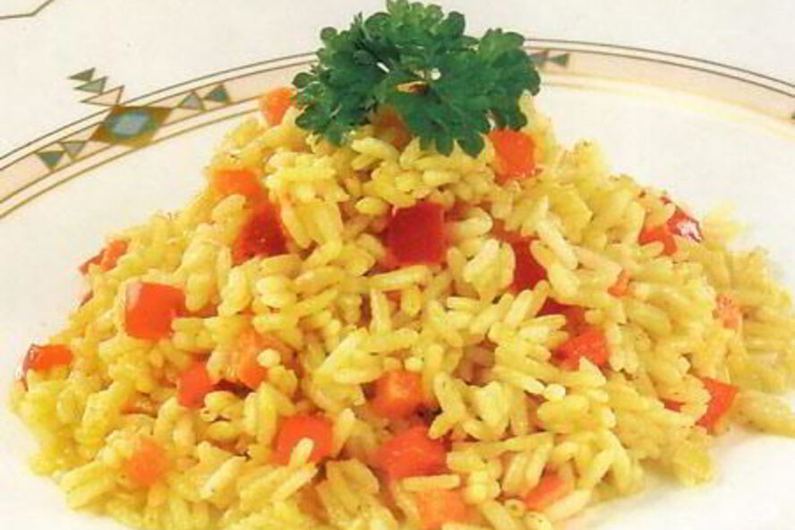 Рецепт ризотто с красным перцем