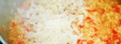 ризотто с красным перцем. Шаг 14