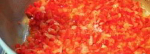 ризотто с красным перцем. Шаг 6