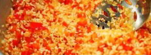 ризотто с красным перцем. Шаг 8