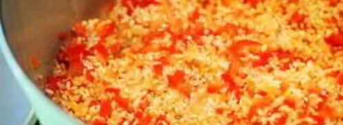 ризотто с красным перцем. Шаг 9