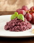 Ризотто с красным вином