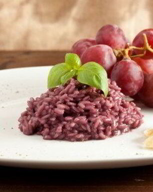 Ризотто с красным вином