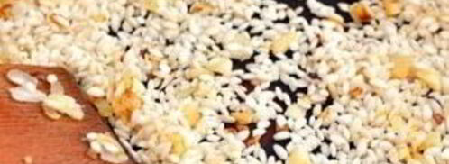 ризотто с креветками и горошком. Шаг 3