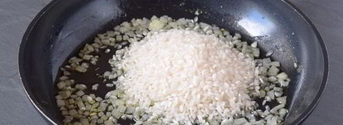 ризотто с креветками в сливочном соусе. Шаг 4