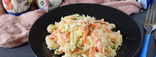 ризотто с креветками в сливочном соусе. Шаг 11