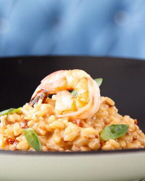 Ризотто с креветками