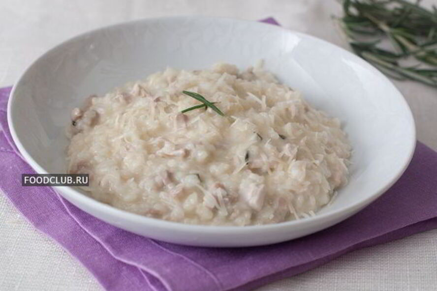 Рецепт ризотто с кроликом