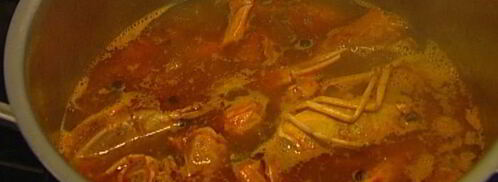 ризотто с лангустинами. Шаг 3