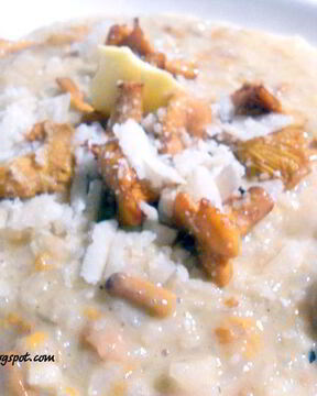 Ризотто с лисичками