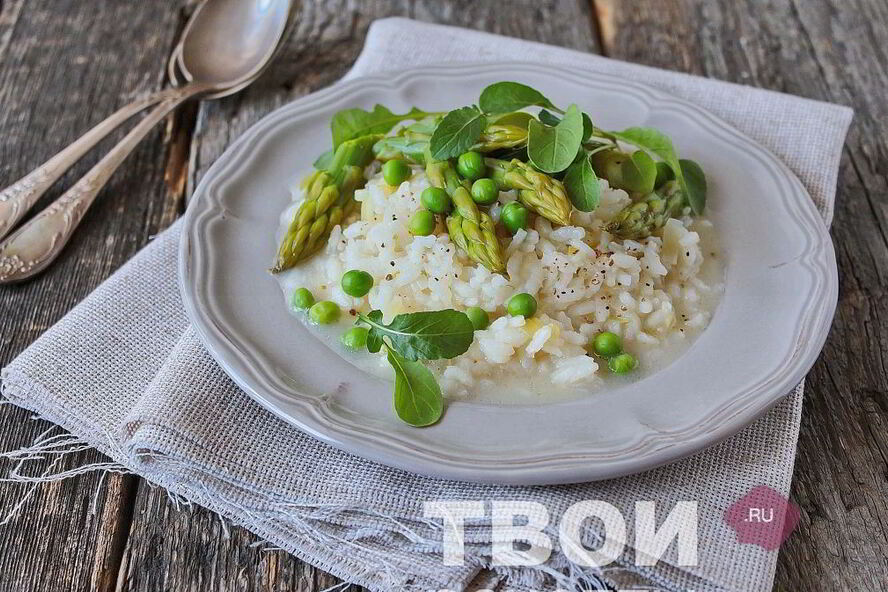 Рецепт ризотто с овощами