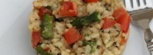 ризотто с помидорами и спаржей. Шаг 9