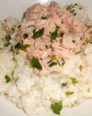 Ризотто с тунцом
