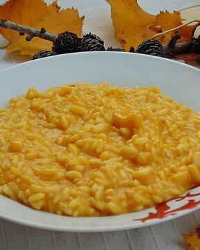 Ризотто с тыквой и сыром