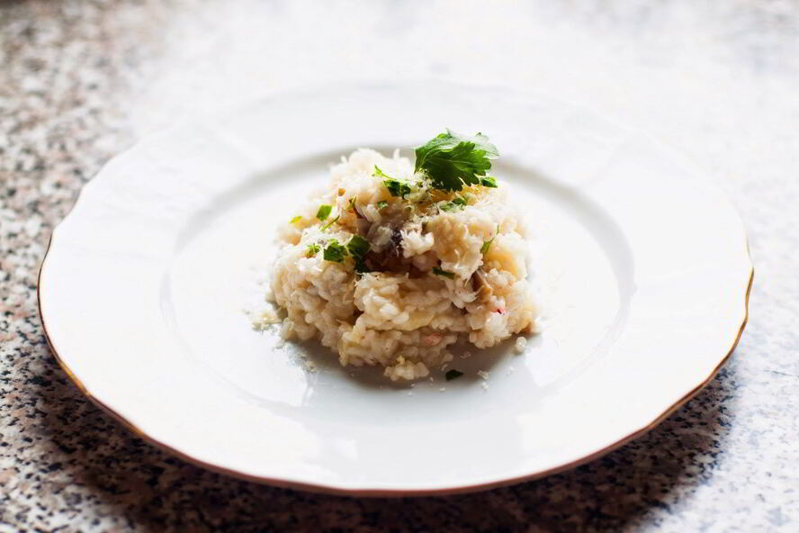 Рецепт ризотто в шампиньонами