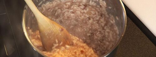 телятина с вишневым ризотто. Шаг 5