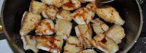 белая рыба терияки. Шаг 6