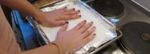 дорада, запеченная в соли. Шаг 2